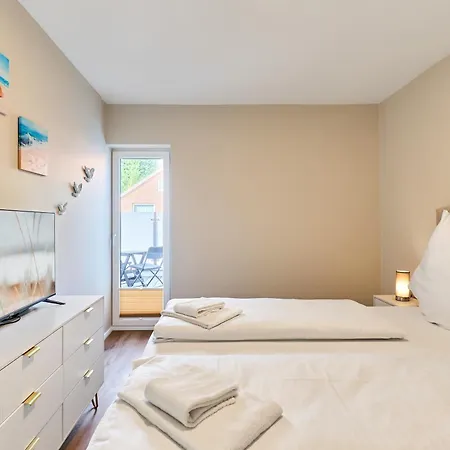 Haus Strandzeit Kuestenlicht - App 1 아파트 *